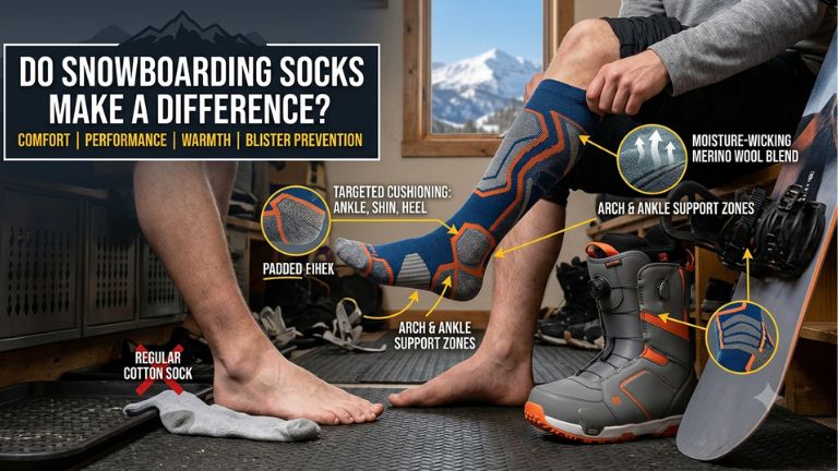 do snowboarding socks make a difference